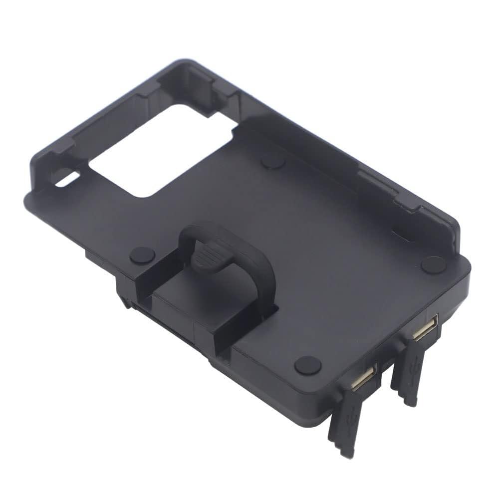 Soporte de Navegación para Moto para R1250GS, R1200GS ADV, S1000XR, F650GS, F900R, R1200RS con Cargador Inalámbrico Rápido Soporte móvil Universal Motocicleta