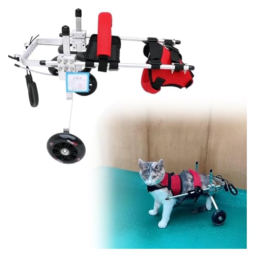 Chariot de mobilité pour chiens et chats réglable et ergonomique - 2