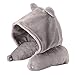 Lourdes AX-KNL2024gr Peluche poka câlin Nyan Food Gris (Import Japon)