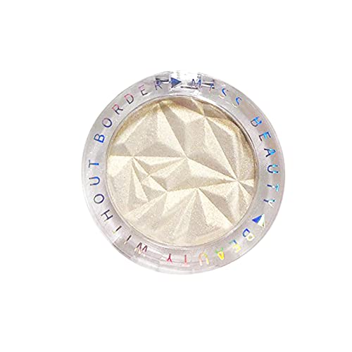 Highlighting Powder,Palette Highlighter Maquillage,Highlighter Powder Palette,Utilise Shimmer Powder,Illuminator Palette Powder,A Utiliser Sur Le Visage Féminin Pour Éclaircir Le Teint,1pc,Kiuiom