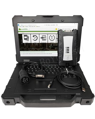 EDL V3 V2 for John De-e Service Advisor Electronic Data Link Diagnostic Tool with V5.3.210 AG-CF Software Plus cf53 Service Scanner Tool