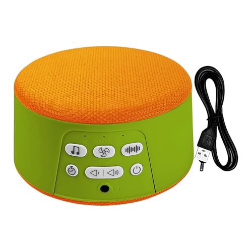 Máquina de sonido para dormir, máquina de dormir, sonido de ruido , chupete natural, dispositivos electrónicos con función de temporizador de apagado automático para apartamento, hotel, viajes