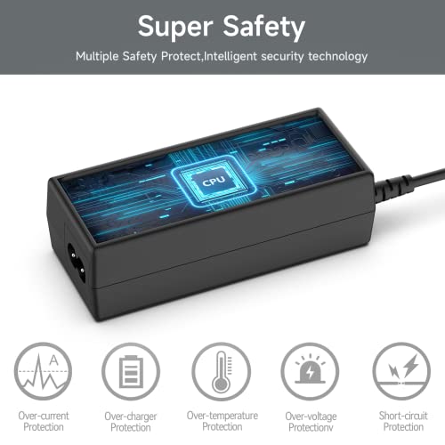 Laptop Charger Ac Adapter Replacement For Toshiba Satellite C55 C55D C55T C655 C675 C850 C855 C855D C875; Toshiba Portege Z30 Z930 Z830 Satellite Radius 11 14 15 Dc Power Supply Cord (19V/3.42A 65W) #TOP3