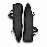 iKelpie Black Ballet Shoes for Girls Leather Ballet Flats Sole Dance Yoga Gymnastics Slippers for Girls Toddlers Men’s Women & Boys - Image 4