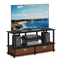 Furinno JAYA TV Stand for up to 50-Inch TV, 55 Inch
