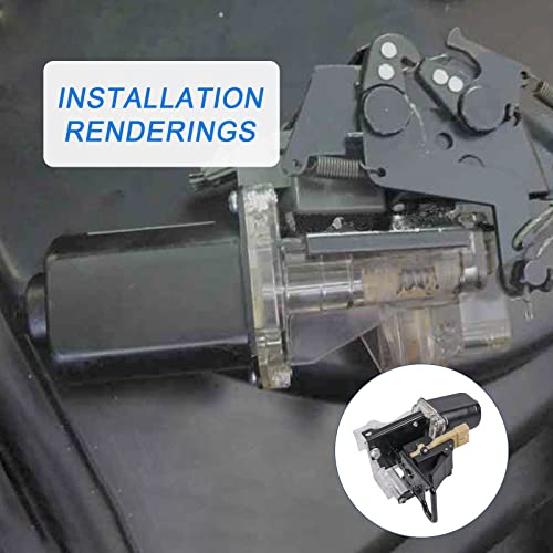Image of DICMIC Trunk Lid Pull Down Motor Actuator Compatible with 1994 Lincoln Continental 1994-2002 Lincoln Town Car Replace# 747-002