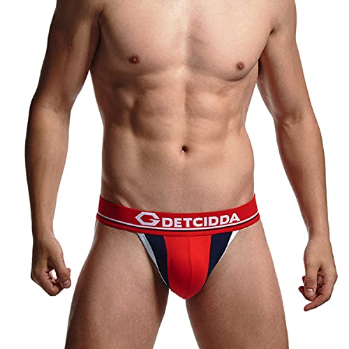 Elliptical Men's Sexy Jockstrap Underwear Cotton Brief Jock Strap Athletic Supporters