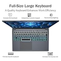 IJKKJI 17 Inch Laptop with Ryzen 5, 8GB RAM, 256 GB SSD, FHD IPS Display, Backlit Keyboard, Webcam,RJ45, Dual Wi-Fi, Bluetooth 5.0, HDMI, USB 3.0, Type-C Full Function — image 3