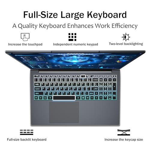 Image of 17 Inch Laptop with Ryzen 5, 8GB RAM, 256 GB SSD, FHD IPS Display, Backlit Keyboard, Webcam,RJ45, Dual Wi-Fi, Bluetooth 5.0, HDMI, USB 3.0, Type-C Full Function