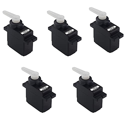 LewanSoul LFD-01 9G Robot Servo 180°Rotation Micro Servo Anti-Blocking for RC Robot (5PCS)