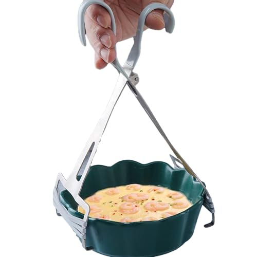 Di Piastra Calda - Clip, Piroscafo Per Sollevatore A Ciotola | Da Cucina Grabber, Ciotola Calda Multifunzionale Retriever, Pentole Per Frigori Per Aria Ergonomiche Per Le Pinze Da