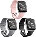 Wepro Bands Compatible with Fitbit Versa SmartWatch and Versa Lite SE Watch, 3-Pack, Small, Large, Buckle