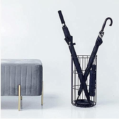 Elegant Freestanding Umbrella Stand with Removable Water Tray Perfect for Home and Office Entryway Decor Space Saving Design Stylish Storage Solution