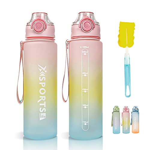 Cozlly 3pcs Porta Spazzolino da Viaggio in Plastica, Tazza Porta