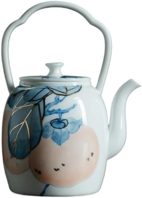 Tea Infuser Tea Kettle Household Handle Teapot Ceramic Kung Fu Tea Set Modern Simple Teapot Capacity 160 Ml Tea Pot Tea Steeper