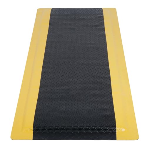tonchean Tapis anti-fatigue - 60 x 152 cm - Tapis de travail ergonomique en mousse PVC - Pour banc...