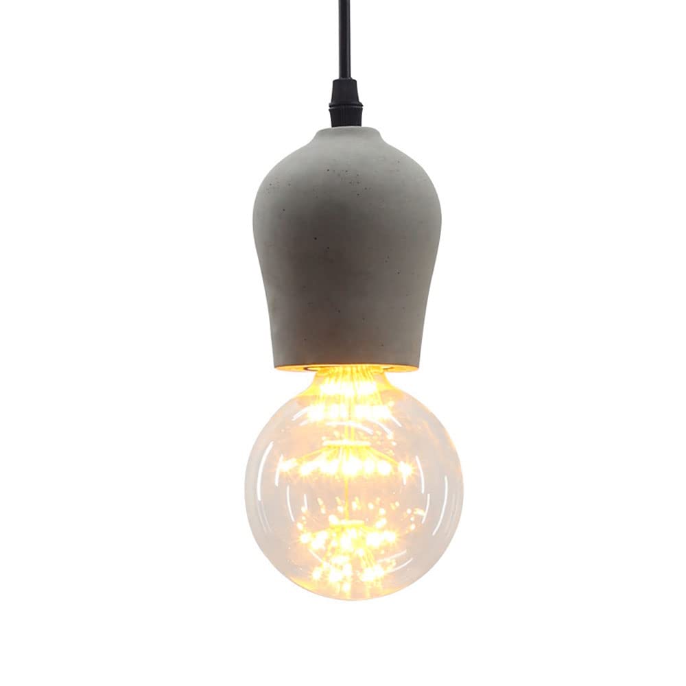 Éclairage pendant moderne en ciment pour suspension table hôtel - 8