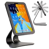 Thought Out EnCloz POS Steel Stand Anti-Theft Security Flip Signature - Black - Made in USA - Compatible with Apple iPad Pro 12.9 (6g, 5g, 4g, 3g)