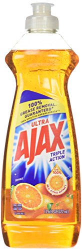 Ajax Triple Action Dish Liquid Orange, 12.6oz