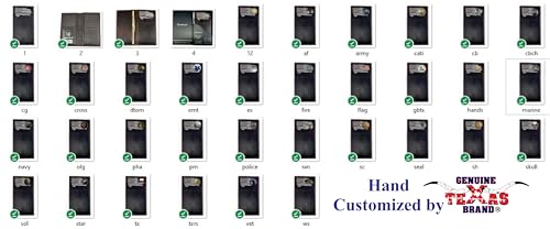 Custom U. S. Don't Tread On Me ARIAT Ghost Flag Long Rodeo Leather Wallet4