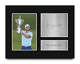 HWC Trading Wyndham Clark Gifts Printed Signed Autograph Picture for Golf Memorabilia Fans - US Letter (ID-009050)