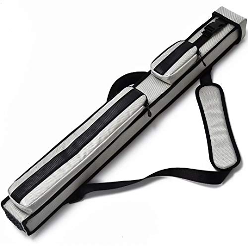 Collapsar 2X2 Pool Cue Hard Case Nylon/Leatherette Billiard Sitck Carrying Cases #TOP26