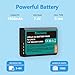 Hisewen LP-E10 Battery 2 Pack 1600 mAh and Dual Charger for Canon EOS Rebel T7 T6 T5 T3 T100 Kiss X90 X80 X70 X50 1100D 1200D 1300D 1500D 2000D 3000D 4000D Digital Camera