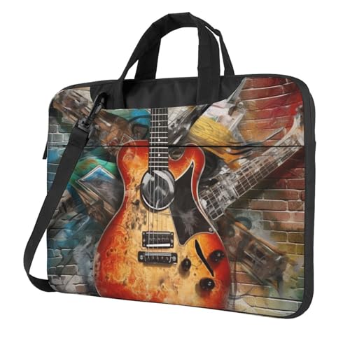 Sac ordinateur portable guitare résistant aux chocs et convertible