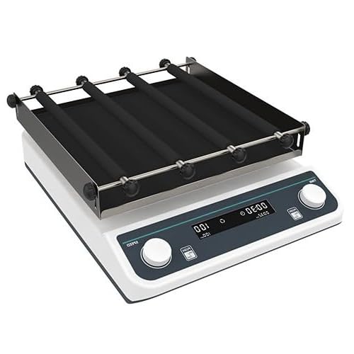 Orbital Shaker with Brushless Motor Speed Range 40 to 200rpm Max Load 5kg Plate Size 320 * 320mm Orbit Diameter 20mm Max Load 5kg LED Display