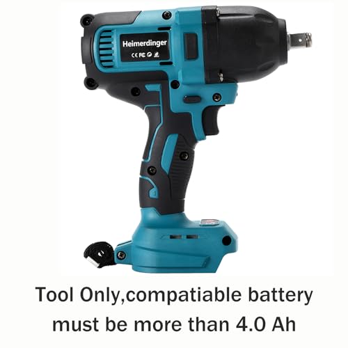 1/2 Inch Cordless Impact Wrench for Makita 18V Battery - 580 Ft-lbs Brushless High Torque Electric Power Impact Gun,2300RPM for Car/Truck Tires & Heavy Duty Jobs - Image 4