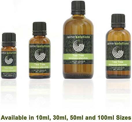 Calmer Solutions Tea Tree 100% Pure Essential Aromatherapy Oil 10ml