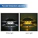 TKOWTB Solar Post Cap Lights 2 Lighting Modes LED Deck Fence Cap Lights for Wooden Posts Garden Decoration Warm White