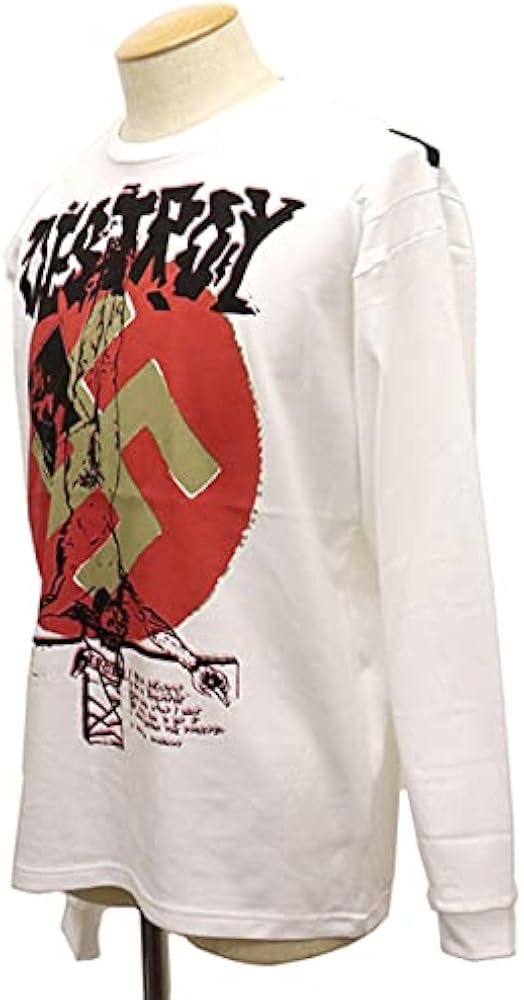 666 SEDITIONARIES セディショナリーズDESTROY ロンT TシャツL/S DESTROY(セディショナリーズ)｜『666』パンクロック