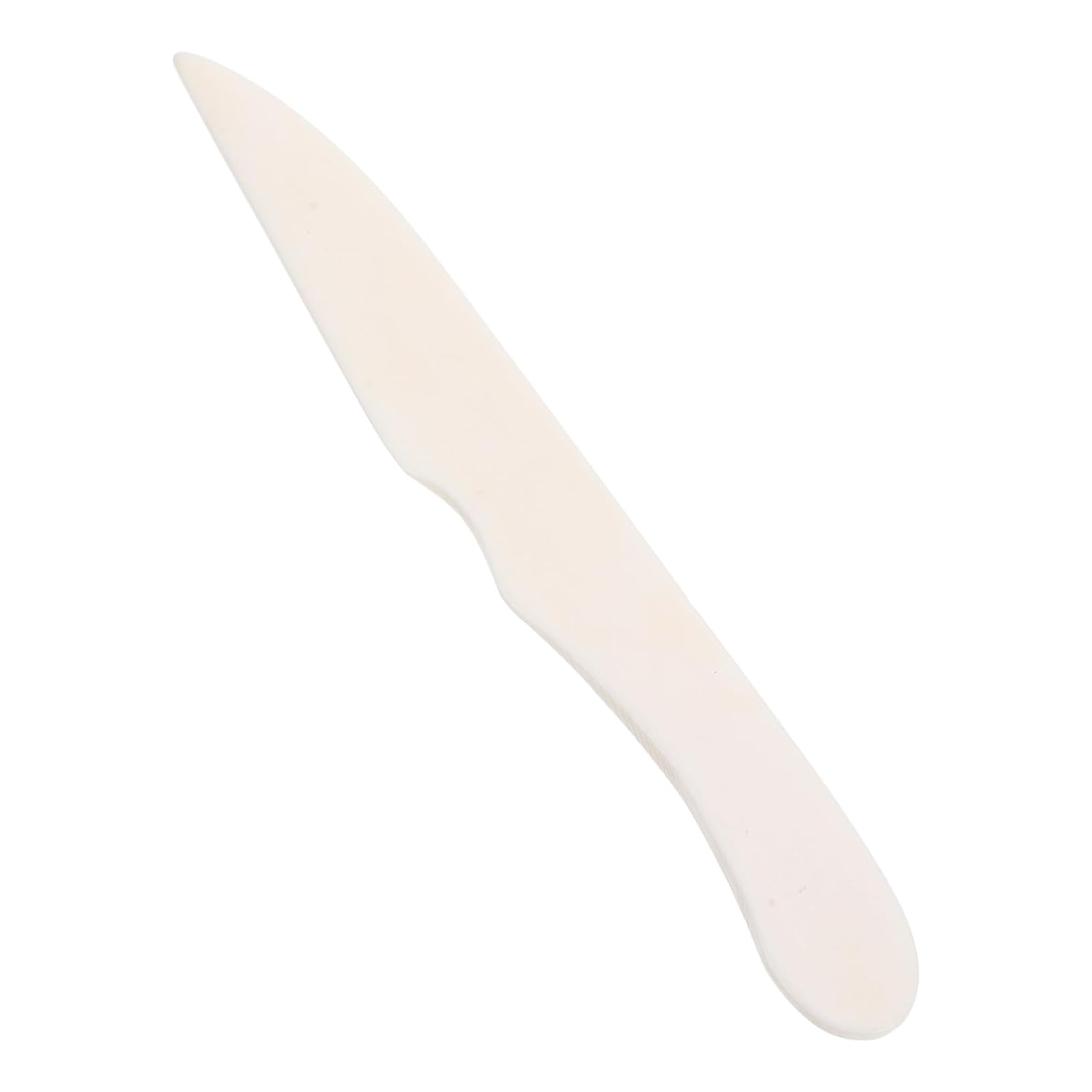 Luxshiny Bone Folder Crafting Scissors Genuine Cattle Bone for Scoring Creasing Paper Crafting Tool