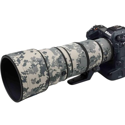 Custodia protettiva mimetica per obiettivo Nikon Z 400 mm f4.5 VR S impermeabile