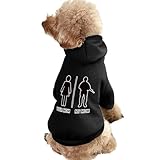 Your Mom My Mom Soilder Dog Clothes Cute Soft Pet Hoodies Warm Dog Sweatshirts for Small Medium Dogs Puppy Jacket M