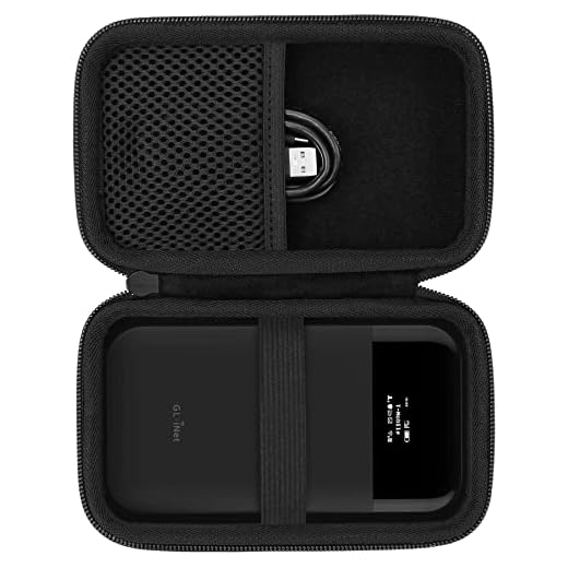 Aenllosi Capa rígida de substituição para roteador VPN GL.iNet GL-E750 (MUDI) 4G LTE OpenWrt