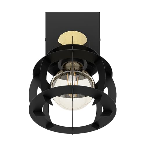 Eglo Wall Light Fixture Stillington 1, Indoor lamp with Adjustable spot, FSC100HB, Living Room and Bedroom Lighting - Image 2