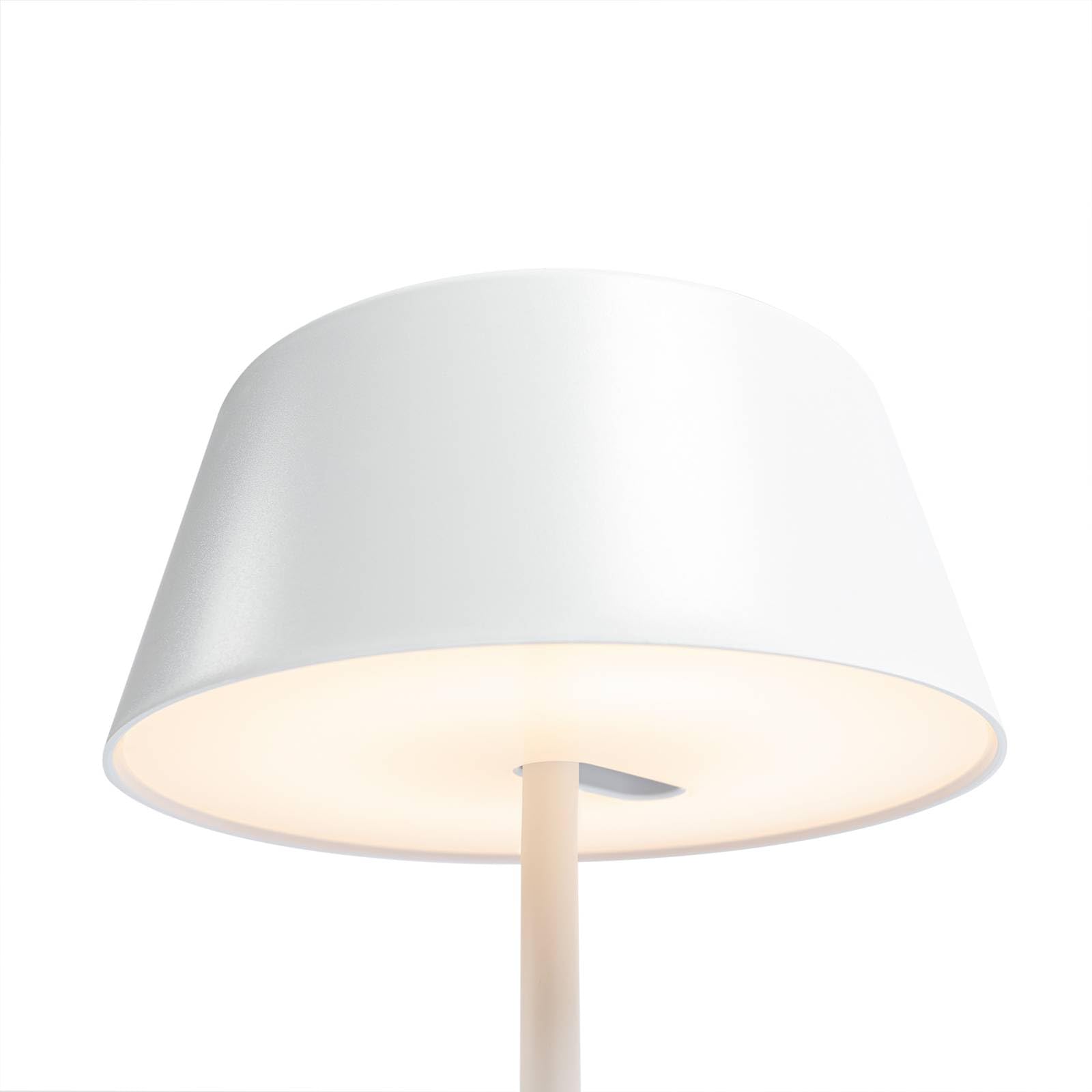 Lindby Lampada da tavolo LED dimmerabile (Scandinavo) colore Bianco, in Metallo ad es. Soggiorno & Sala pranzo lampadina inclusa lampada