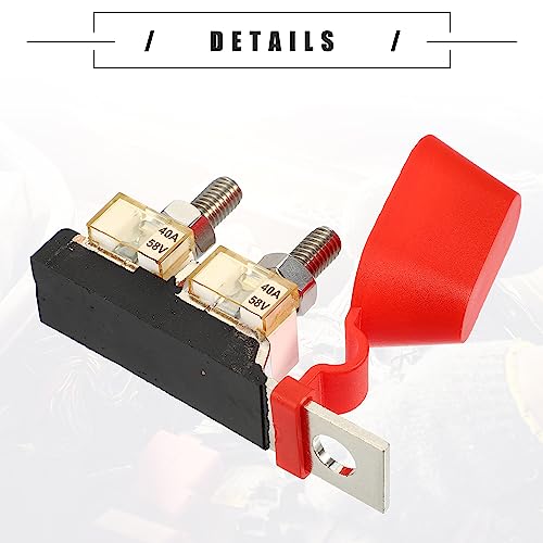 Fusible MRBF 40A Borne Bloc A ABSOPRO pour Sécuriser Vos Circuits Électriques Isolés - 6