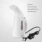 STRONKER 850W Portable Fabric Steamer, Handheld Garment Steamer, 140ml Clothes Steamer, Mini Travel Clothes Ironing Steam Cleaner, No Water Automatically Shuts Off