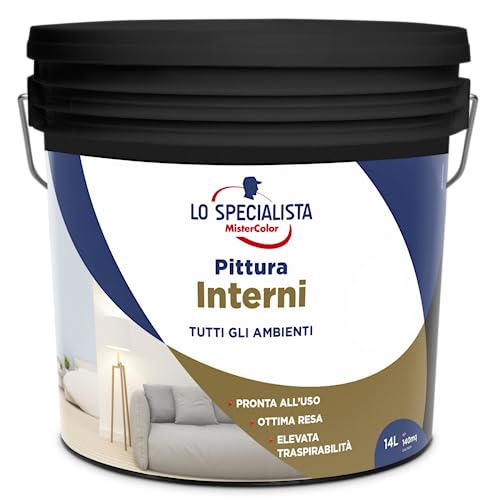 Lo Specialista Mistercolor Pittura Interni Bianca 14 L