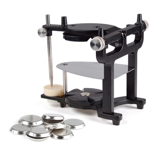 Tankredrug Dental Adjustable Magnetic Mold Denture Articulators Large Size JT-02B, Black