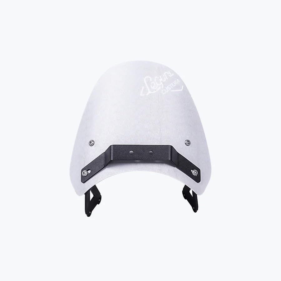 Zephyr Visor Compatible with Triumph Scrambler 400 XC | Silver-image-31