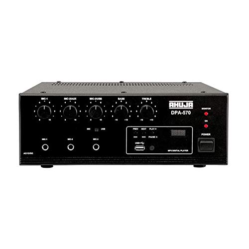 Ahuja DPA-570 Mixer Amplifier priekis view