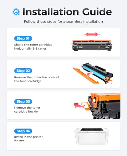 Image of 141A W1410A Toner Cartridge Black 2-Pack (with chip) High Yield Replacement for HP 141A W1410A 141X W1410X Toner Compatible with HP LaserJet Pro M110w MFP M140w Printer Ink M110we M139we M140we