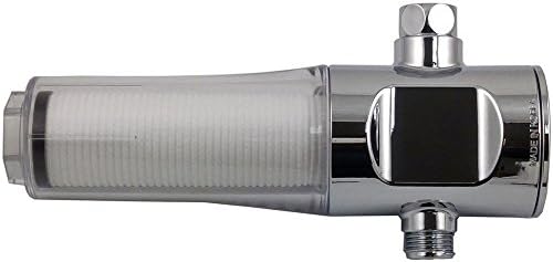 Inline Shower Filter Assembly by Sonaki - 200P - Activated Carbon Fiber Filter - Removes Sediment, Rust, Chlorine, and Chemicals found in your Shower water.