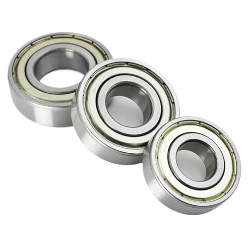 Rodamientos 6201ZZ de acero cromado con ranura profunda para motor