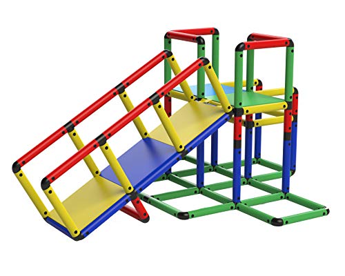 Funphix "Jumbo 467 Piece Construction Toy Set - Building Play-Structures For Indoors & Outdoors #TOP4