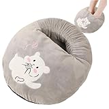 Rwigeboo Electric Heated Foot Warmer USB Electric Foot Warmers Non Slip Soft Cotton Desk Warmer with 3 Temperature Settings Portable Under Desk for Men & Women